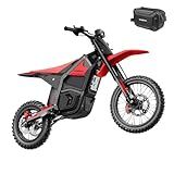 Yozma IN10 Electric Dirt Bike, 2600W 40MPH Electric-Motorcycle with 48V/23AH Battery Ebike, Full Hydraulic Brakes and Suspensions Mountain Off-Road E Dirt Bike, for Teens & Adults