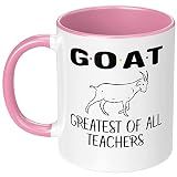 Xildew Goat Greatest of All Teachers Ceramic Coffee Mug Funny Gift