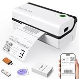 Rongta Bluetooth Thermal Shipping Label Printer, Wireless 4x6 Shipping Label Printer for Packages, Support Android&iPhone and Windows, Widely Used for Amazon, Ebay, Shopify, Etsy, USPS