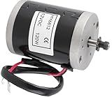 Ktsxxops Brushed Motor, MY6812 12V 120W High Speed Electric Scooter Motor with 9 Tooth, Brush Motor DC for Electric Folding Scooters, Mini Dirt Bike Part Replacement