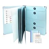 Important Document Organizer for Family Records & Home Filing, Personal Binder with Guided Labels, Family Emergency Planner for Passport, Birth Certificate, Insurance Policies, Legal Papers, Photos