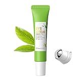 AKARY Green Tea Eye Serum and Under Eye Roller Cream, for Eye Bags Puffiness, Caffeine Eye Cream with 360° Massage Ball Reduce Wrinkles and Fine Lines, Under Eyes, Moisturizing, Hydrating, Firming Eye Skin (Green Tea)