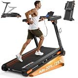 Vitalwalk Foldable Walking Pad Treadmill with Incline 20%/25% Auto, 49"x18"