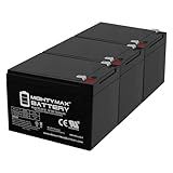 Mighty Max Battery 12V 12Ah F2 Razor Battery fits MX500 MX650, W15128190003-3 Pack