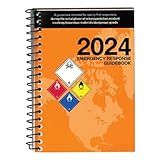 Labelmaster 2024 Emergency Response Guidebook (ERG) Spiral Bound, Full Size, Guide to Help When Responding to Transportation Emergencies Involving Hazardous Materials