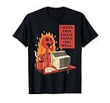 Skeleton I Hope This Emails Finds You Well T-Shirt