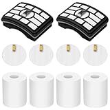 4 Foam + 2 HEPA Filter Replacement for Shark Rotator Pro Lift-Away NV500, NV501, NV502, NV503, NV505, NV510, NV520,NV552,UV560, Xff500 Xhf500