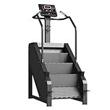 Commercial-Grade Stair Stepper Machine with LED Screen – 15 Resistance Levels, 660LBS Capacity, 24-164 Steps/Minute, Quiet Stair Climber for Home Gym & Fitness Training (Black)