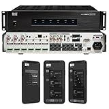 OSD Nero Max12: 6-Zone, 6-Source Amplifier 80W Power, Multi-Room Audio Control, App Integration for iOS & Android, Expand up to 18 Zones, Control4 Driver Support
