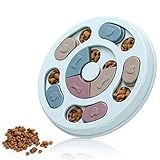 DR CATCH Dog Puzzle,Dogs Food Toys for IQ Training & Mental Enrichment,Dog Treat Puzzle(Blue)