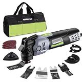 WORKPRO 400W Corded Oscillating Multi-Tool Kit