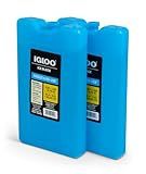 Igloo Large Maxcold 2 Pack Ice Block, Reusable Ice Packs for Coolers, Freezer Pack, Cold Packs for Coolers, Long Lasting Ice Blocks