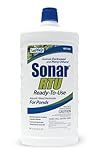 Sonar RTU (Ready-to-Use) Aquatic Herbicide 1 Quart, Systemic Weed Control for Duckweed and More - No Mixing or Equipment Needed - EPA Approved, Season-Long Treatment, Safe for Fish & Wildlife