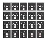 120 Pcs Mechanical Keyboard Switch Sticker Shaft Pads Dampener Foam Noise Sound Reduction Foam Stickers Insulation Film for Switch Stabilizer Noise for Gaming Keyboard (PORON)