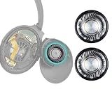 SOULWIT 40mm 32Ω Speaker Driver for QC35/QC45/QC25/QC15/QC2/QC3/AE2/OE2, Studio/2/3/Pro, Solo/2/3/4, Razer Kraken 7.1, AKG K55, Marshall Major II, Replacement Headphone Repair Part - 1 Pair