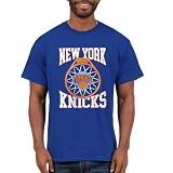 Junk Food NBA - New York Knicks - Above the Rim - Officially Licensed Adult Short Sleeve Fan Tee for Men and Women