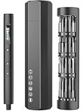 Mini Electric Screwdriver Set, 60 Precision Bits, 4 Torque Settings