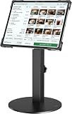 Secure Desk Tablet Kiosk Stand for 10"-14" iPad Pro Air and Samsung Tablets