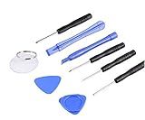 Deal Maniac 9in1 Screwdriver Tool Kit Repair Opening Pry Tools Set compatible with iPhone X/XR/XS/MAX /8 /7p /7 /SE /6S /6S Plus /6/6 plus /5S