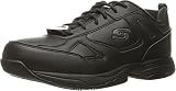 Skechers Men's Work Dighton Athletic Slip Resistant Food Service Shoe, Black, 10.5W