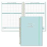 S&O Income and Expense Tracker Notebook for Better Money Management - Bookkeeping Record Book - Income and Expense Log Book Small Business - Ledger Books for Bookkeeping - 104 Pages, 8.4” x 11.2”