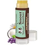 Natural Dog Company Snout Soother Travel Dog Nose Balm Stick – 0.15 oz Chapstick-Size Stick – Organic, Plant-Based, Lick-Safe Balm for Dry, Cracked, Crusty & Hyperkeratosis Noses – Made in USA