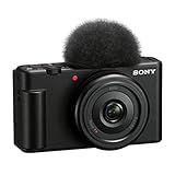 Sony ZV-1F Vlog Camera for Content Creators and Vloggers Black