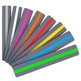 Guided Reading Strips/Colored Overlay/Highlight Strips/Highlighter/Bookmark/Assorted Colors Help with Dyslexia for Children and Teacher Supply Assistant (8 Pack)