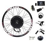 72V 2000W Rear Wheel Motor, 2000W Electric Bicycle Kit with Mutifunction SW900 Display,72V 45A Controller, with 7 Speed flywheel (29inch)