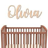 Personalized Wooden Name Sign for Nursery Wall Letters Custom Baby Name Sign for Wall Room Decor