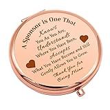 Sponsor Appreciation Gift Compact Makeup Mirror Addiction Recovery Gift Confirmation Sponsor Gifts AA Sponsors Gifts Thank You Presents for Women Pocket Makeup Mirror Christmas Birthday
