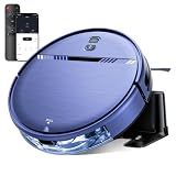 Robot Vacuum and Mop Combo, 2300Pa Strong Suction, 2-in-1 Dust Box and Water Tank, Works with Alexa/Google Assistant, Long Runtime, Schedule, Quiet, Ideal for Hard Floors, Low-Pile Carpets and Pets