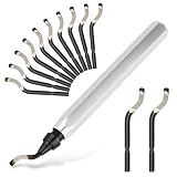 Deburring Tool with 12 High Speed Steel Blades, Deburring Tool 3D Printing, Deburring Tool for Metal, Resin, Copper, Plastic, PVC Pipes, 3D Printed Edges