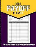 Debt Payoff Planner | Tracker for Credit Card and Loan Balances
