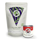 Urban Slicer Pizza Worx - Gluten Free Pizza Dough and Pizza Sauce - At-Home Pizza Making Kit for Perfected Gluten Free Pizza - Makes 2 Pizzas