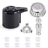 Fuator 12 Pcs Instant Pot Steam Release Valve Original Instant Pot Parts Replacement with 8 Silicone Caps, Steam Release Handle for IP Duo 3, 5, 6, 8 Qt, Duo Plus 3, 6 Quart InstaPot parts