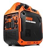 WEN Quiet and Lightweight 3600-Watt Dual Fuel RV-Ready Portable Inverter Generator with Fuel Shut Off and CO Watchdog (DF360iX)