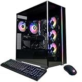CyberPowerPC Gamer Master Gaming PC, AMD Ryzen 7 8700F 4.1GHz, GeForce RTX 5060 Ti 8GB, 16GB DDR5, 1TB PCIe 4.0 SSD, WiFi Ready & Windows 11 Home (GMA2900A2)