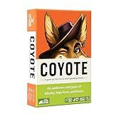 Exploding Kittens Coyote Created by Tim Ferriss | Perfect for Family Fun, Game Night, and Travel | 3-8 Players, 10 Mins, Ages 10 and Up