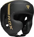 RDX Boxing Headgear, MMA Training, Adjustable Padded Kara,Muay Thai Headgear, Kickboxing, Sparring, Martial Arts, Karate, Taekwondo Helmet
