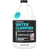 AquaDoc Spa Clarifier & Hot Tub Clarifier for Fast Acting Cloudy Water Treatment - 64oz - to Keep Your Spa Clear & Balanced - Made in USA