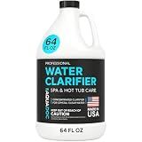 AquaDoc Spa Clarifier & Hot Tub Clarifier for Fast Acting Cloudy Water Treatment - 64oz - to Keep Your Spa Clear & Balanced - Made in USA