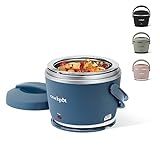 Crock-Pot 20-Ounce Electric Lunch Box, Portable Food Warmer, Faded Blue, Perfect for Travel, Car, On-the-Go, Keeps Food Warm, Spill-Free, Dishwasher-Safe, Ideal Gift for Men and Women