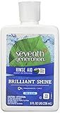 Seventh Generation Rinse Aid Free and Clear -- 8 fl oz, Packaging May Vary