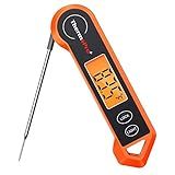 ThermoPro TP19H Digital Meat Thermometer for Cooking with Ambidextrous Backlit and Motion Sensing Kitchen Cooking Food Thermometer for BBQ Grill Smoker Oil Fry Candy Instant Read Thermometer