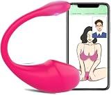 New Enhanced Version Suction Manual Remote Control Vibration App Controlled Viboators Long Distance, 10 Mode Vibration RSDG3321
