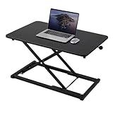 Raathionty Height Adjustable Standing Desk Converter, Computer Keyboard Stand for Desktop, Keyboard Riser for Stand Up Desk Riser, Ergonomic Sit Stand Workstations for Home Office
