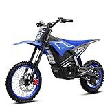 QuietEase Electric Dirt Bike for Adults Teens, 3000W Brushless 220Nm Motor - 45° Slope, 38 MPH, 48V/23.5Ah Removable Battery, Dual Hydraulic Brakes & Full Suspension Electric Motorcycle for Age 13+
