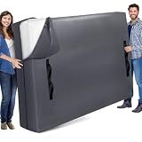 StorageRight Mattress Bag for Moving and Storage, Cali-King Size - Extra Thick Cover With 8 Handles and Zipper, Heavy Duty, Reusable