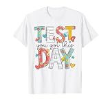 Groovy Test Day Rock The Test You Got This Teacher Student T-Shirt